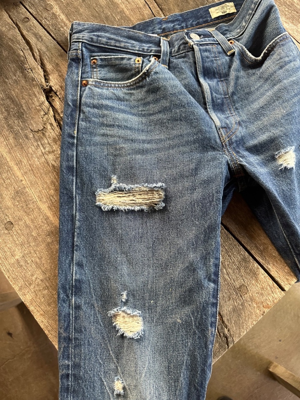 Levi's 501 Selvedge Women 150th Anniversary Straight legs in W26 X L30